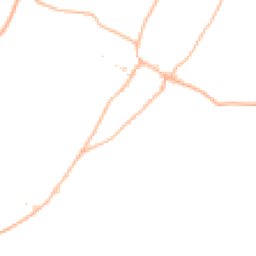 Daytime road noise heatmap for EX15 3NW