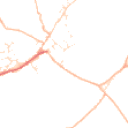 Daytime road noise heatmap for EX15 3XG