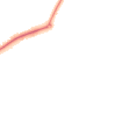 Night-time road noise heatmap for EX16 4AQ