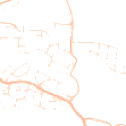 Daytime road noise heatmap for EX16 4BP