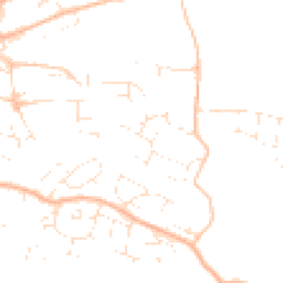 Daytime road noise heatmap for EX16 4BR