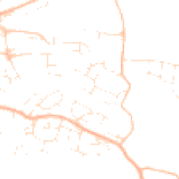 Daytime road noise heatmap for EX16 4BS