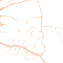 Daytime road noise heatmap for EX16 4BW