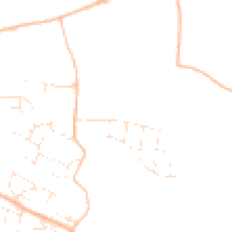 Daytime road noise heatmap for EX16 4EB