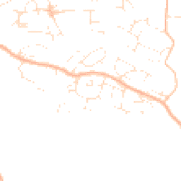 Daytime road noise heatmap for EX16 4PA