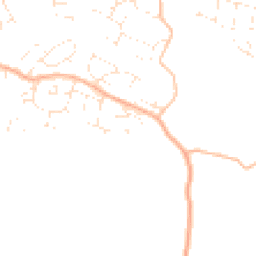 Daytime road noise heatmap for EX16 4QL