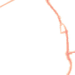 Night-time road noise heatmap for EX16 5BR