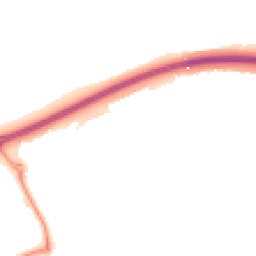 Night-time road noise heatmap for EX16 6BG