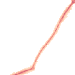 Night-time road noise heatmap for EX16 6JG