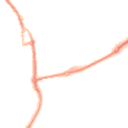 Night-time road noise heatmap for EX16 6PJ