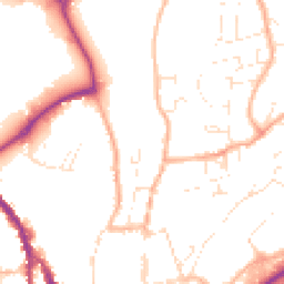 Daytime road noise heatmap for EX16 6RN
