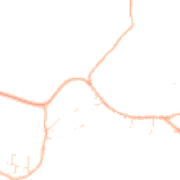 Daytime road noise heatmap for EX16 7AF