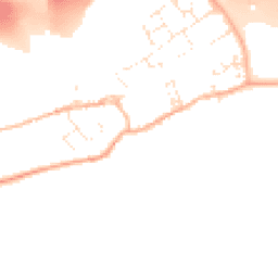 Daytime road noise heatmap for EX16 7BL