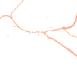 Daytime road noise heatmap for EX16 7DD