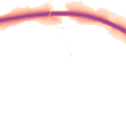 Night-time road noise heatmap for EX16 7DE