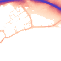 Daytime road noise heatmap for EX16 7FA