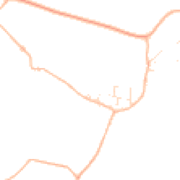 Daytime road noise heatmap for EX16 7FF