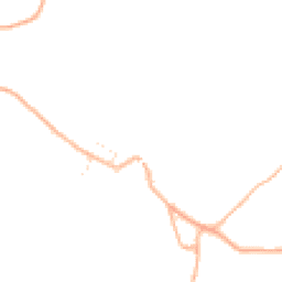 Daytime road noise heatmap for EX16 7HE