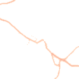 Daytime road noise heatmap for EX16 7HJ