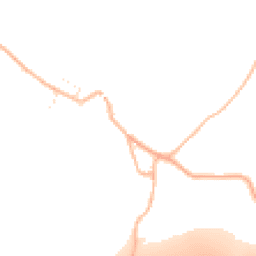 Daytime road noise heatmap for EX16 7JW