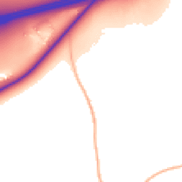 Daytime road noise heatmap for EX16 7JZ