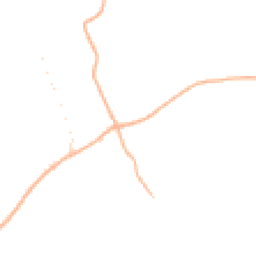 Daytime road noise heatmap for EX16 7PZ