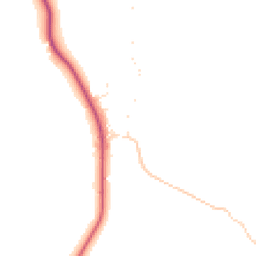 Daytime road noise heatmap for EX16 7RD