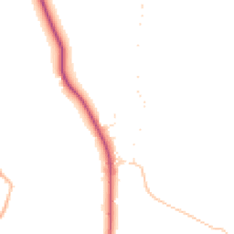 Daytime road noise heatmap for EX16 7SD