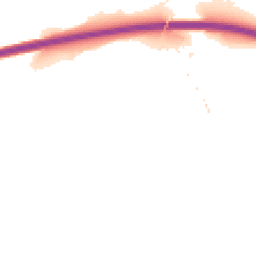 Night-time road noise heatmap for EX16 7SN