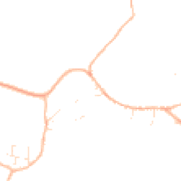 Daytime road noise heatmap for EX16 7SQ