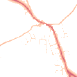 Daytime road noise heatmap for EX16 8AT