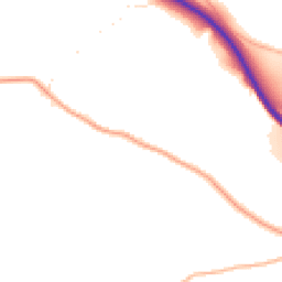 Daytime road noise heatmap for EX16 8BA