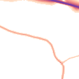 Daytime road noise heatmap for EX16 8BX