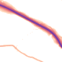 Daytime road noise heatmap for EX16 8FF