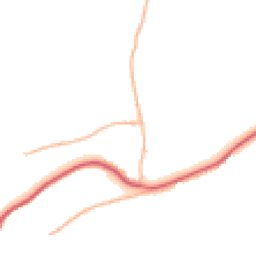 Daytime road noise heatmap for EX16 8JJ