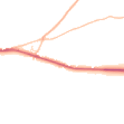 Daytime road noise heatmap for EX16 8NN