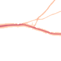 Daytime road noise heatmap for EX16 8NR