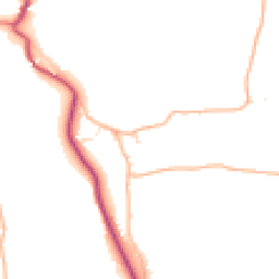 Daytime road noise heatmap for EX16 8RB