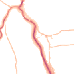 Daytime road noise heatmap for EX16 8RE