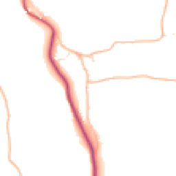 Daytime road noise heatmap for EX16 8RH