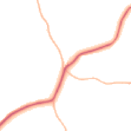 Daytime road noise heatmap for EX16 8RS