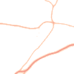 Daytime road noise heatmap for EX16 9AE
