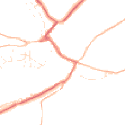 Daytime road noise heatmap for EX16 9LT