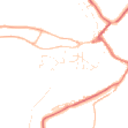 Daytime road noise heatmap for EX16 9NJ