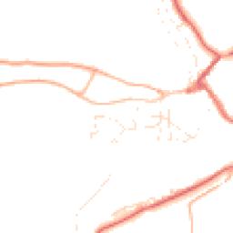 Daytime road noise heatmap for EX16 9NN