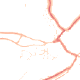 Daytime road noise heatmap for EX16 9NQ