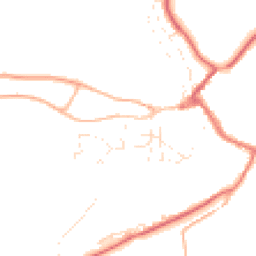 Daytime road noise heatmap for EX16 9NU