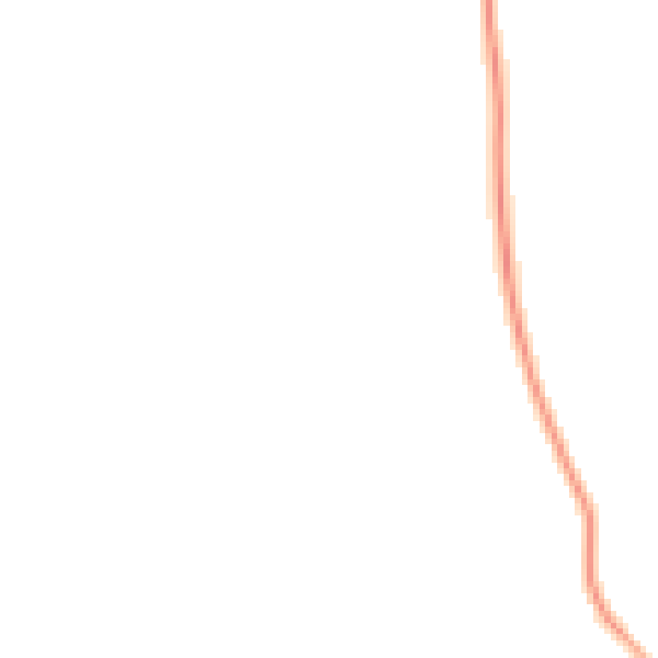 Night-time road noise heatmap for EX16 9PD
