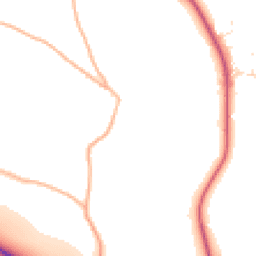 Daytime road noise heatmap for EX16 9QX