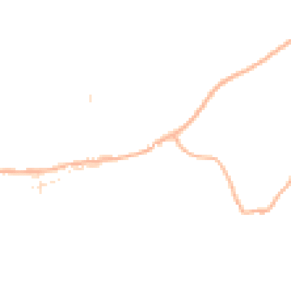 Daytime road noise heatmap for EX17 1AZ